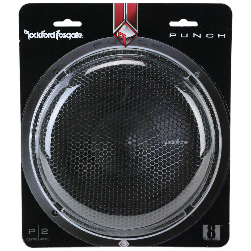 Rockford Fosgate P2P3G-8 8” Stamped Mesh Grille Insert Rockford Fosgate P2P3G-8 8” Stamped Mesh Grille Insert